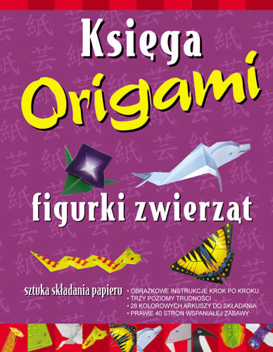 Księga Origami figurki zwierząt